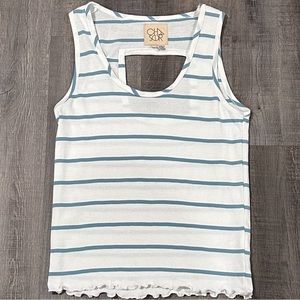 💞 New Women’s XS Chaser Striped Tank Top